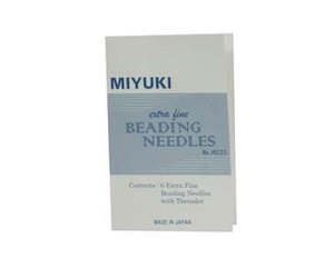 Needles And Tweezers: Miyuki - Extra Fine Needles - 6 pieces