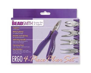 Plier Sets: BeadSmith - Ergonomic - 4 pieces