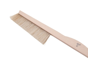 Premium Bee Brush with Wooden Handle & Natural Bristles - New Zealand Beeswax