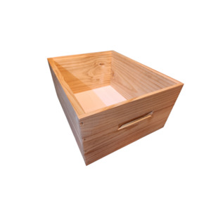 Storey Full Depth - Assembled and Paraffin Dipped - New Zealand Beeswax