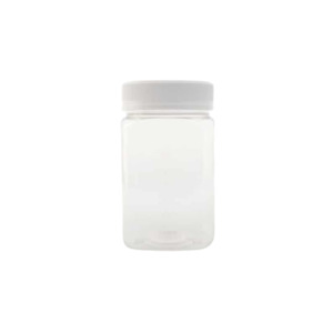 Products: Honey Jar - Kaipak 500gm Clear with Lid - New Zealand Beeswax