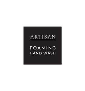 Retail Packaging: 77. Artisan Foaming Hand Wash Label 3.4cm