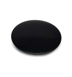 Black Metal Lid 9cm