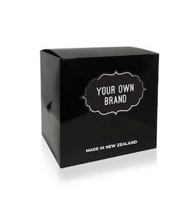 Macaron Collection: Black Gloss Finish Gift Box - Macaron