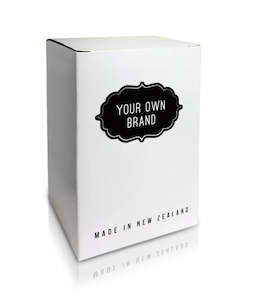 Retail Packaging: White Gloss Finish Gift Box - Tall
