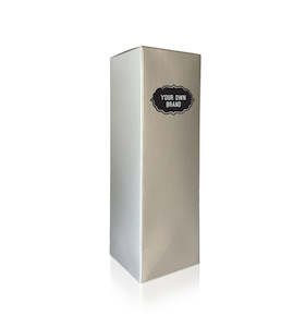 Diffuser Retail Packaging: Small Reed Diffuser Box - Silver