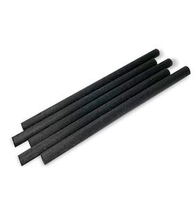 Thick - Black Coloured Reed Sticks 10mm x 20cm