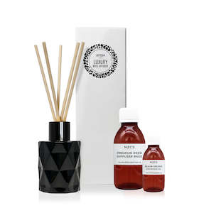50ml Black Diamond Diffuser Bottle Kit - Black Collar