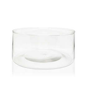 Bowls: Clear Glass Candle Bowl 350ml