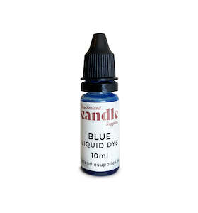 Candle Dye: Blue Liquid Dye 10ml