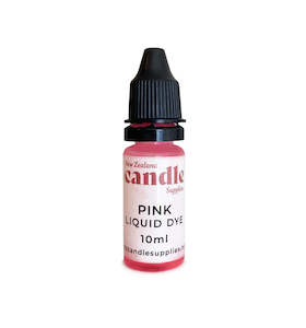 Candle Dye: Pink Liquid Dye 10ml