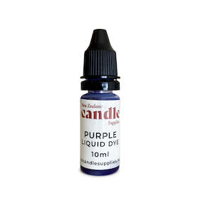 Candle Dye: Purple Liquid Dye 10ml