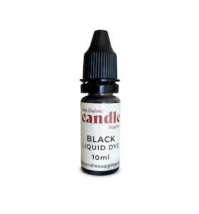 Candle Dye: Black Liquid Dye 10ml