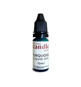 Candle Dye: Turquoise Liquid Dye 10ml