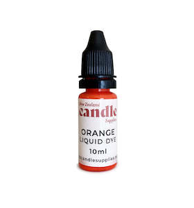 Candle Dye: Orange Liquid Dye 10ml