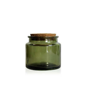 Austin Jars: Green Austin Jar with Cork 100ml