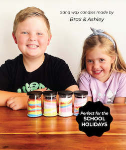 School Holiday Activities: Sand Wax Candle Making Kit