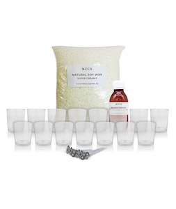 Mini Votive Soy Candle Making Kit - Single Fragrance
