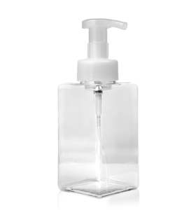 450ml Clear Plastic Bottle with Foaming Pump