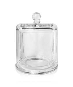 Baby Cloche Jar - Clear Jar with Clear Glass Dome 140-150mls