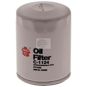 Oil Filters: Sakura C-1124 Oil Filter Fits Z432 WZ432 C-8044