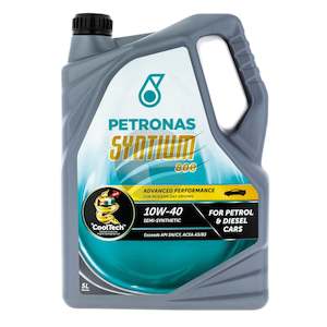 Engine Oil: Petronas 5 Litre 10W-40 Syntium 800 Semi Synthetic Engine Oil
