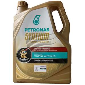 Engine Oil: Petronas 5 Litre 0W-20 Syntium 7000 Hybrid Fully Synthetic Engine Oil for Hybrids