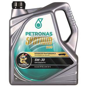 Engine Oil: Petronas 5 Litre 5W-30 Syntium 800 Semi Synthetic Engine Oil