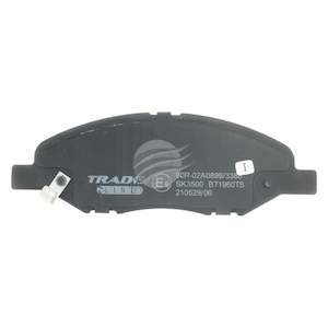 Brake Pads: Bremtec BT1960TS Trade-Line Brake Pad Front Set Tiida Bluebird Cube Micra Note
