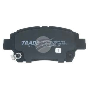 Brake Pads: Bremtec BT504TS Trade-Line Brake Pad Front Set Corolla Zze Echo Prius Vitz