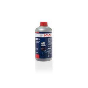 Brake Fluid: Bosch Brake Fluid Amber Dot 3 500Ml