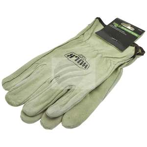 Recovery Gear: HULK Leather Rigger Gloves Pig Grain Leather Light Yellow