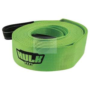 Recovery Gear: HULK Premium Snatch Strap 12,000Kg 85mm X 8M Green