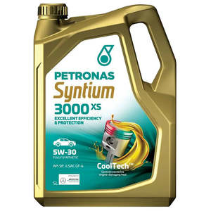 Engine Oil: Petronas 5 Litre 5W-30 Syntium 3000 XS Fully Synthetic Engine Oil