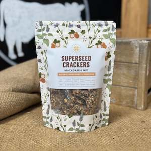 Creative Kitchen Macadamia Nut Superseed Crackers, 120g