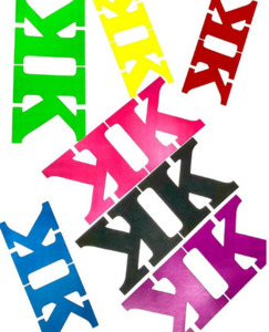 Products: KK 'transfer' Stickers kiwiklimbers