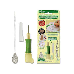Needlework Kits For Children: Clover 8800 - Punch Needle / Embroidery Stitcher Tool