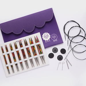 Knitpro - Symfonie Deluxe Set - Set of 8 Interchangeable Knitting Needle Tips (i&hellip;