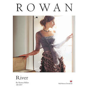 Rowan Yarn Booklets: Rowan Knitting Pattern - River by Sharon Miller using Kidsilk Haze