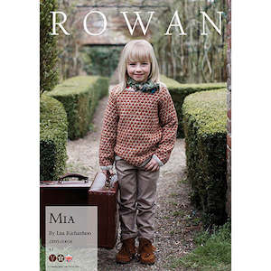 Rowan Yarn Booklets: Rowan Knitting Pattern - Mia Girls Pullover by Lisa Richardson using Felted Tweed