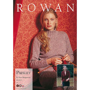 Rowan Yarn Booklets: Rowan Knitting Pattern - Paisley by Kim Hargreaves using Felted Tweed or Kidsilk Haze