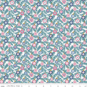 Liberty of London A Woodland Christmas 2022 Collection - Festive Baubles in Blue&hellip;