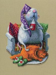 Rto Cross Stitch Kits: RTO Cross Stitch Kit - Who Runs the House?
