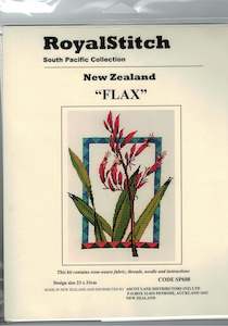 Royal Stitch New Zealand: Royal Stitch Cross-stitch kit - Flax