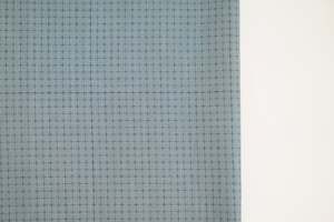 Sashiko Kits Supplies: Daruma - Sashiko Fabric with Pre-printed Grid - Medium Blue