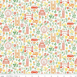 Liberty of London London Parks Collection - Summer in the City in Summer