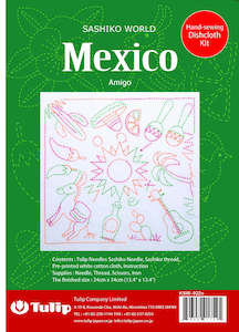Sashiko - Tulip Sashiko World Kit - Mexico Amigo