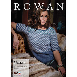 Rowan Knitting Pattern - Gisela by Gemma Atkinson using Kidsilk Haze