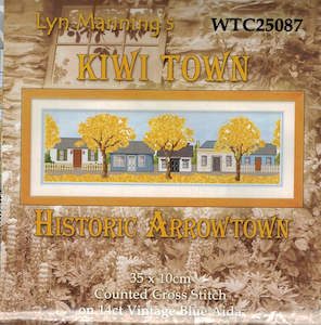 Needlework: CraftCo Cross-stitch kit - Kiwi Town Historic Arrowtown