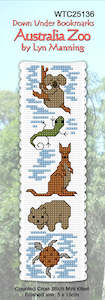 CraftCo Cross-stitch bookmark kit - Australian Zoo